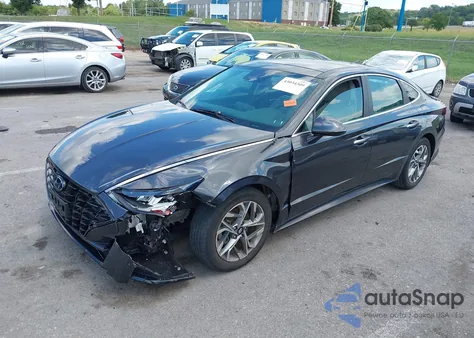 2021 Hyundai Sonata Sel z USA, uszkodzony, nr VIN 5NPEF4JA9MH092785